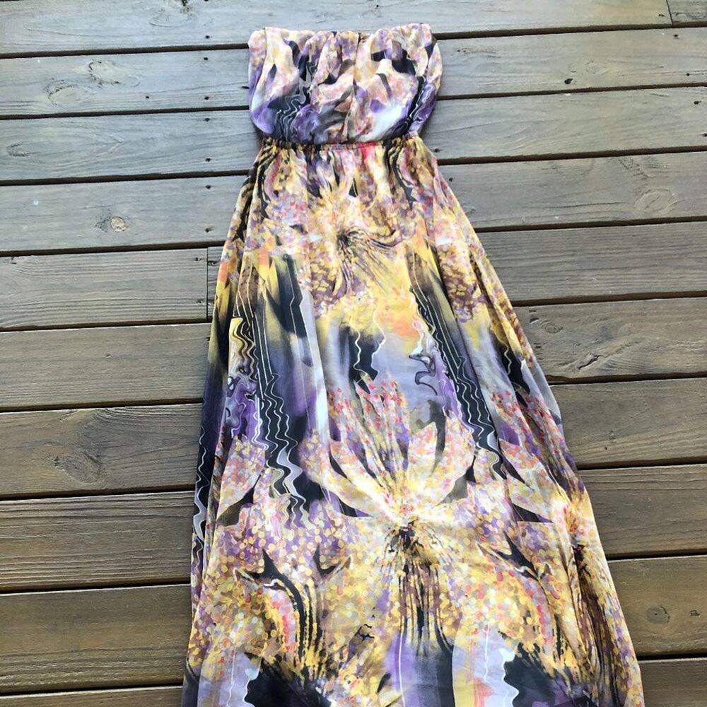 Asher By Fab'rik Boutique Floral Maxi Dress